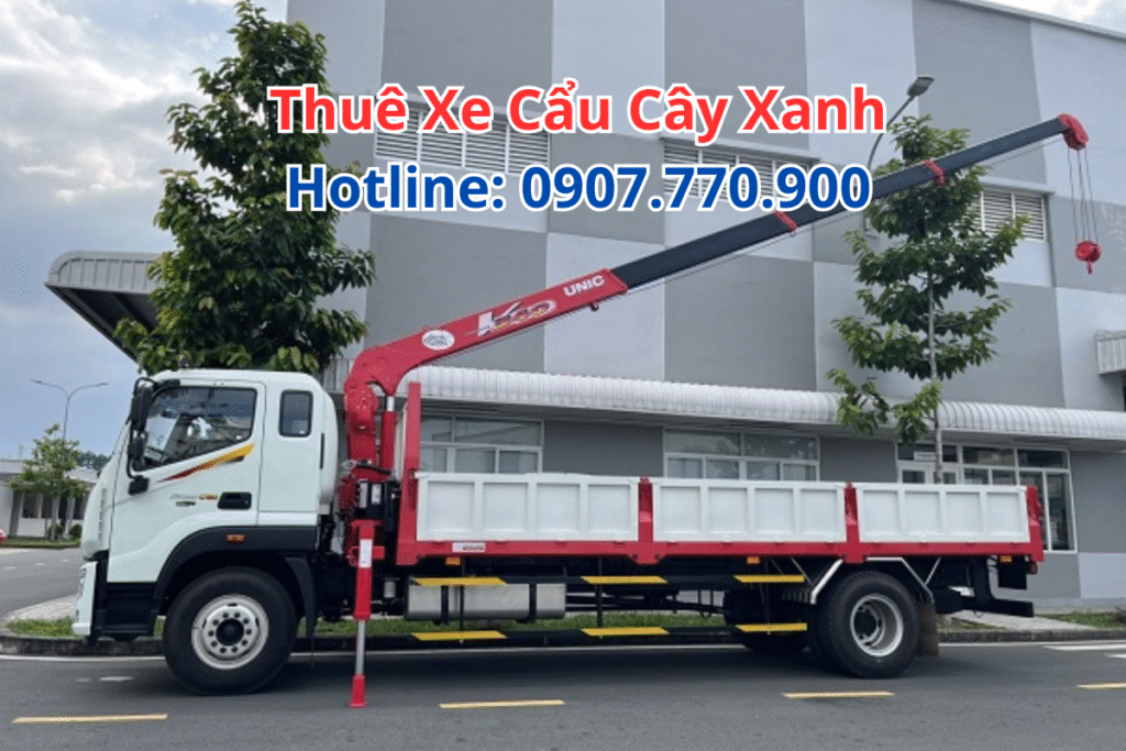 Thuê Xe Cẩu Cây Xanh