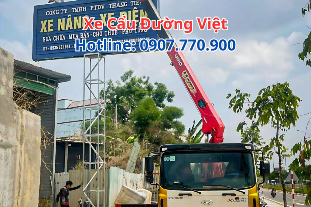 Thuê Xe Cẩu Phường Long Trường
