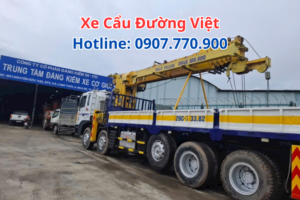 Thuê Xe Cẩu Phường Bình Tây