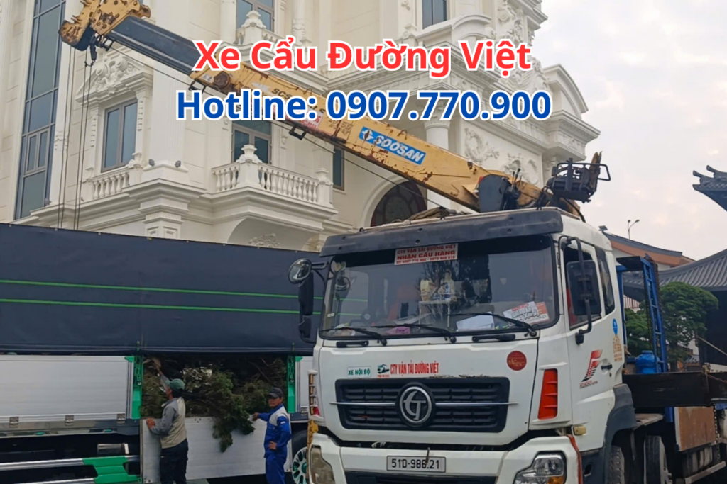 Thuê Xe Cẩu Phường Tân Thuận