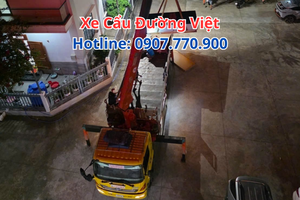 Thuê Xe Cẩu Phường Bàn Cờ